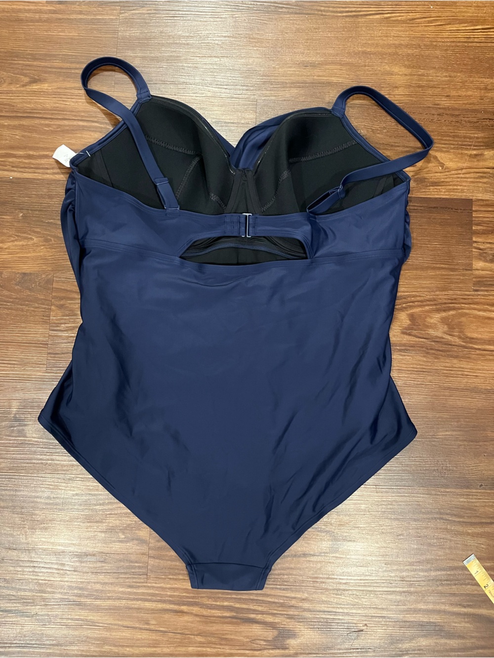 NWT Old Navy Wrap-Front Secret-Smooth Underwire Plus-Size Swimsuit Size 4X Plus - Picture 2 of 13